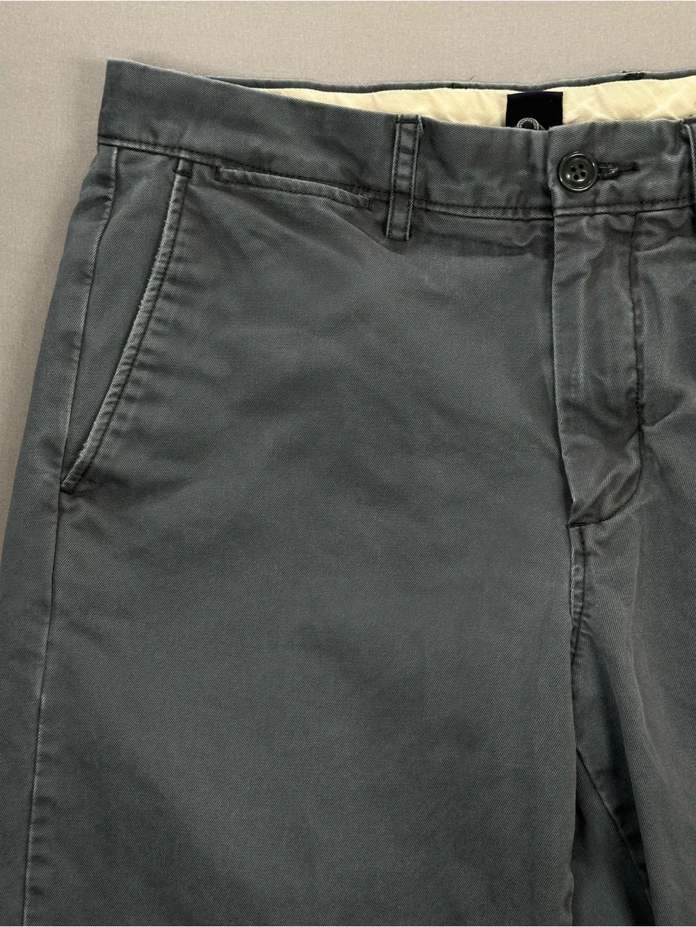 J Crew Broken In Slim Fit Chino Khaki Pants, 100% Cotton Twill - Mens 31x32
